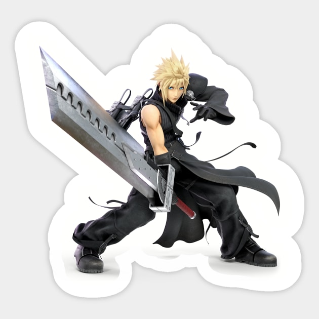 Cloud Strife Sticker by BlacIyc